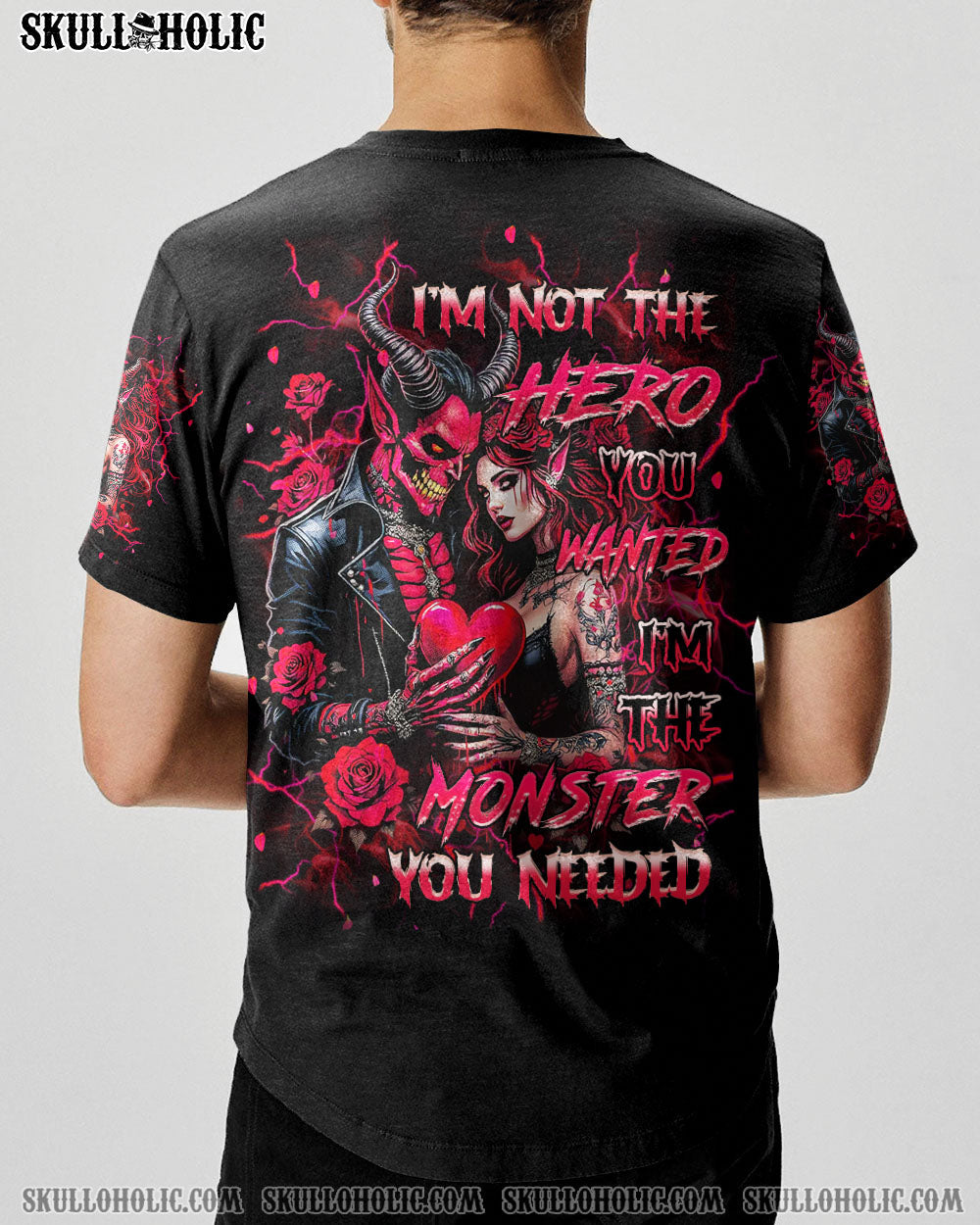 BLISSCORNERS I'M NOT THE HERO YOU WANTED ALL OVER PRINT