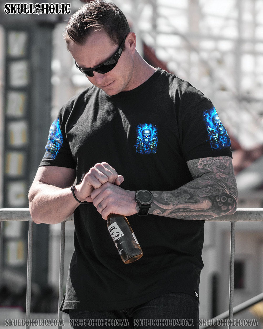 BLISSCORNERS BACK OFF ALL OVER PRINT