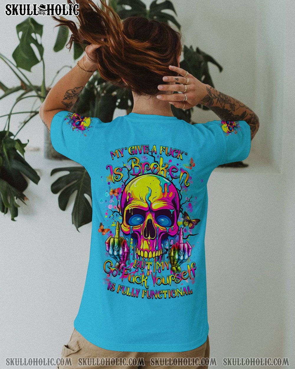 BLISSCORNERS MY GIVE A F IS BROKEN ALL OVER PRINT