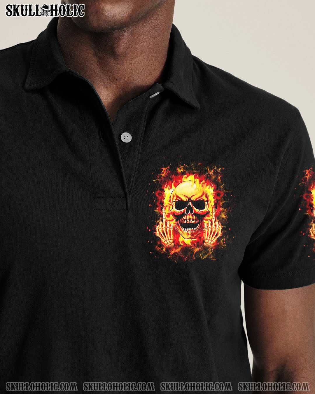 BLISSCORNERS WARNING I'M AN A SKULL ALL OVER PRINT