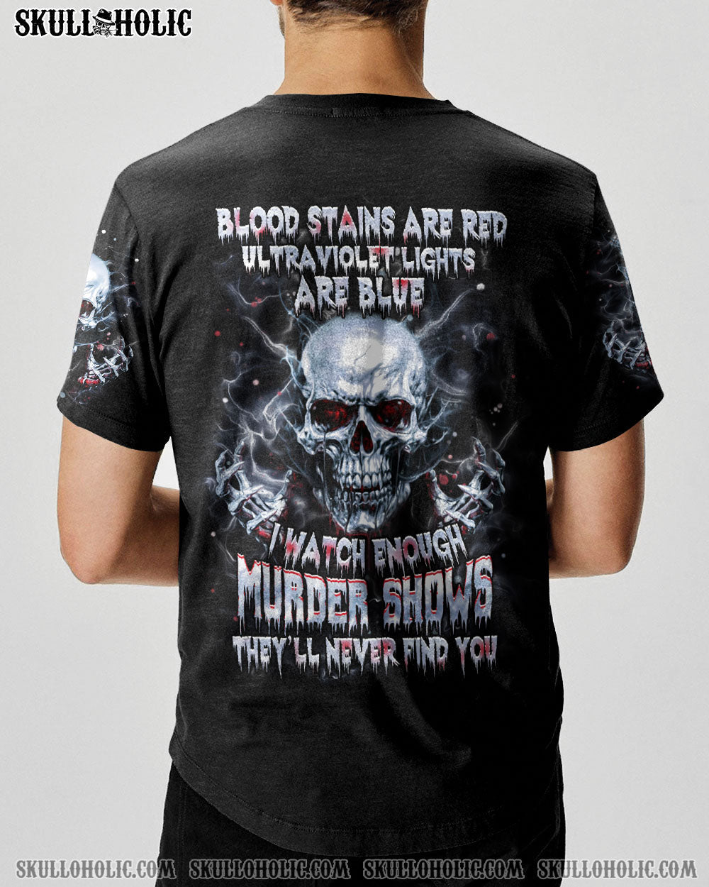 BLISSCORNERS I WATCH ENOUGH M SHOWS ALL OVER PRINT