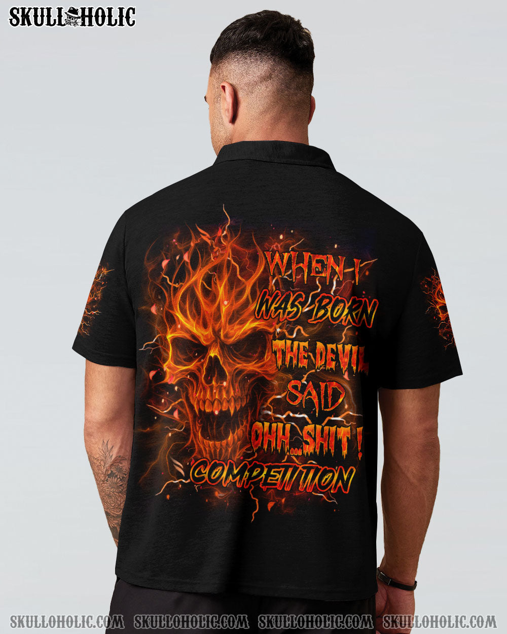 BLISSCORNERS WHEN I WAS BORN SKULL ALL OVER PRINT