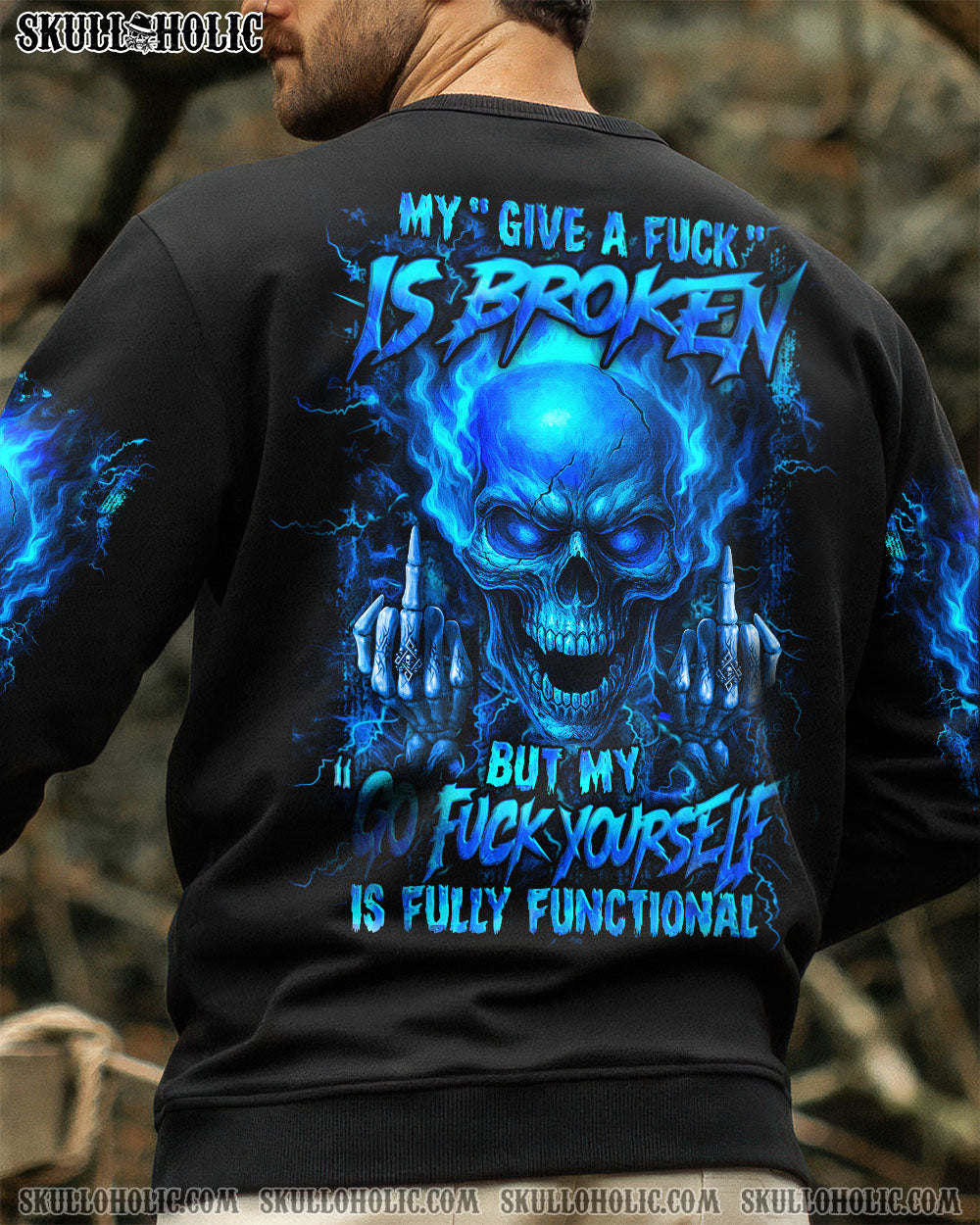 BLISSCORNERS MY GIVE A F IS BROKEN ALL OVER PRINT
