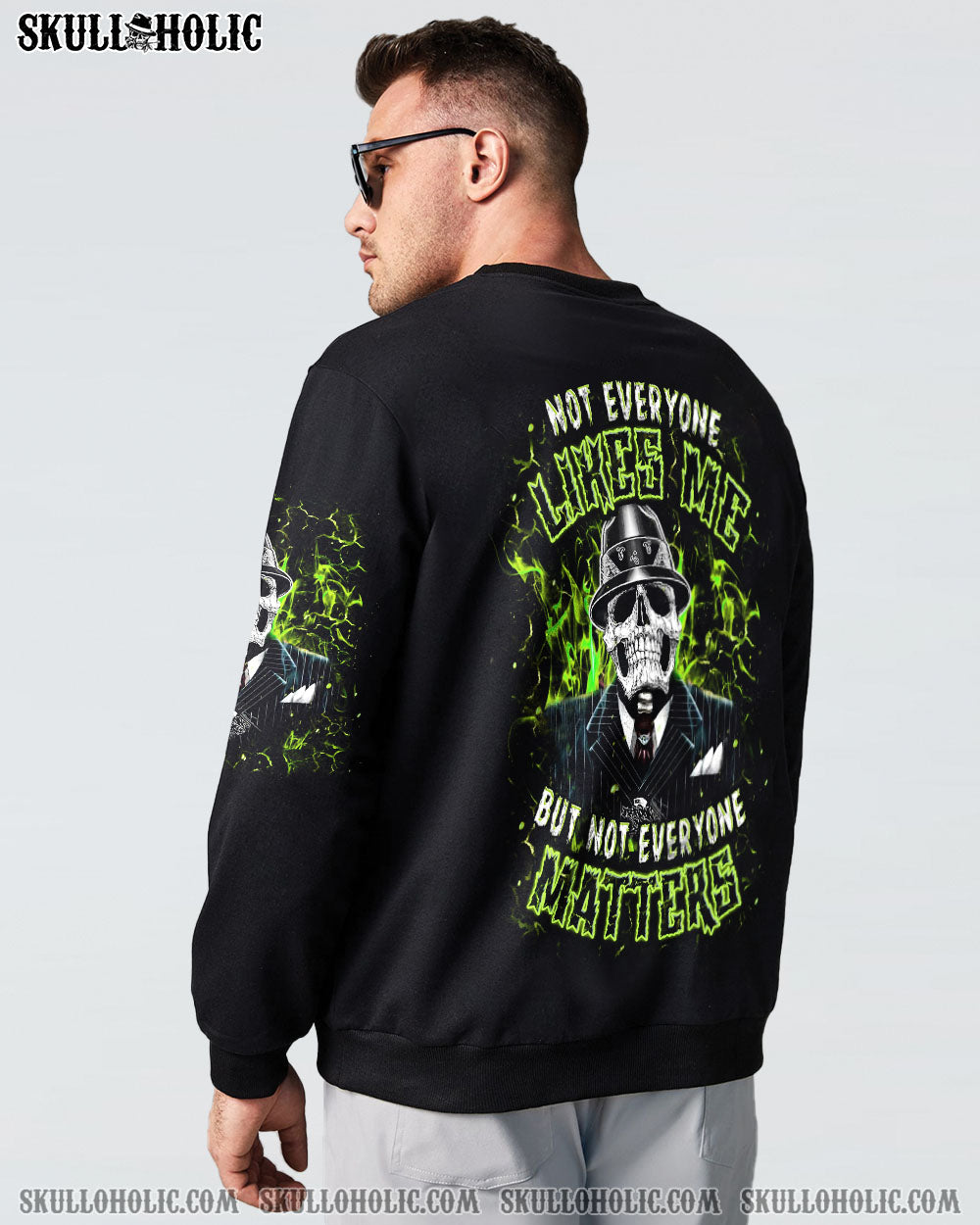 BLISSCORNERS NOT EVERYONE LIKES ME SKULL ALL OVER PRINT
