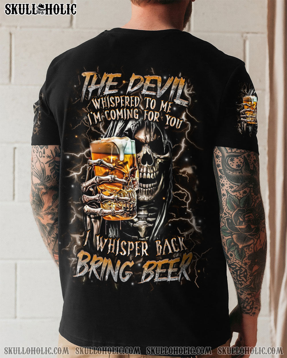 BLISSCORNERS THE DEVIL WHISPERED TO ME ALL OVER PRINT