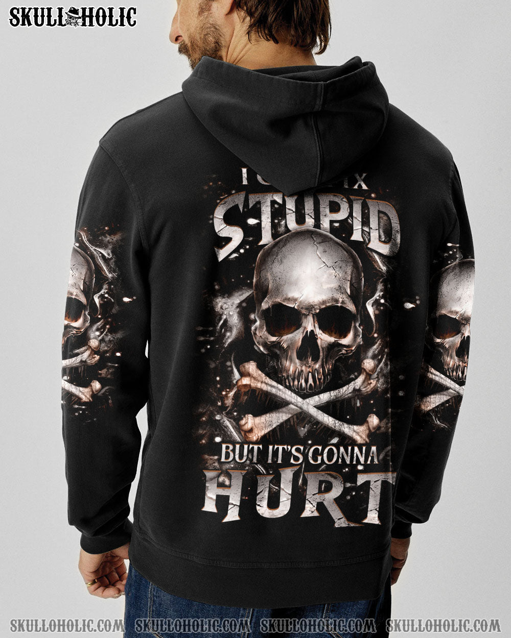 BLISSCORNERS I CAN FIX STUPID BUT IT'S GONNA HURT ALL OVER PRINT