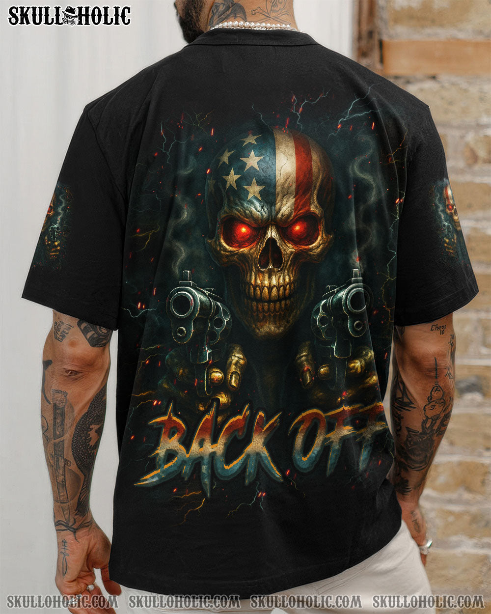 BLISSCORNERS BACK OFF ALL OVER PRINT