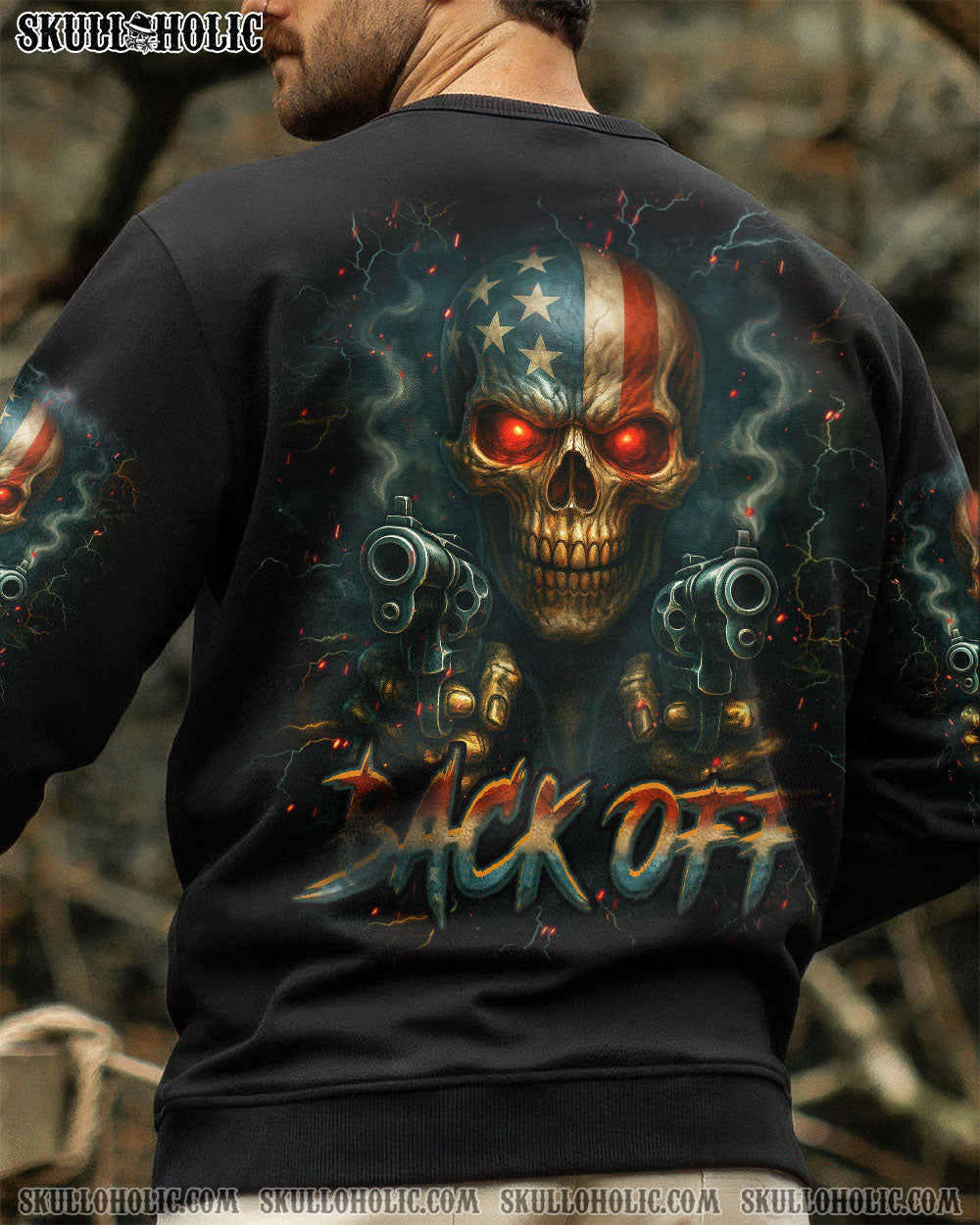 BLISSCORNERS BACK OFF ALL OVER PRINT