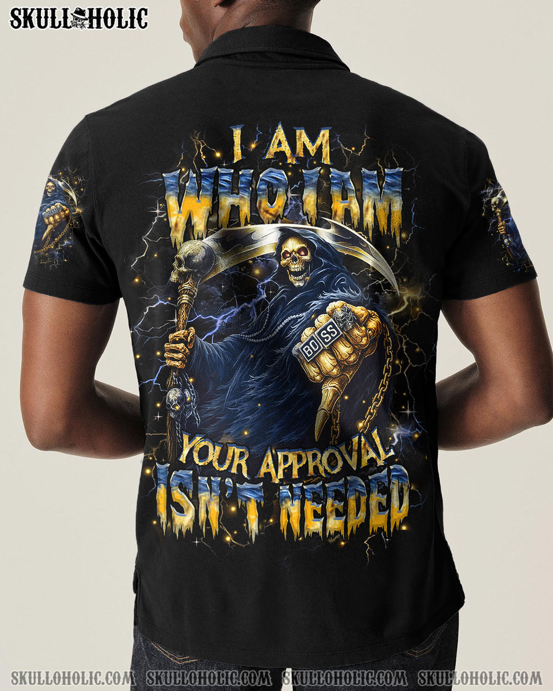 BLISSCORNERS I AM WHO I AM ALL OVER PRINT
