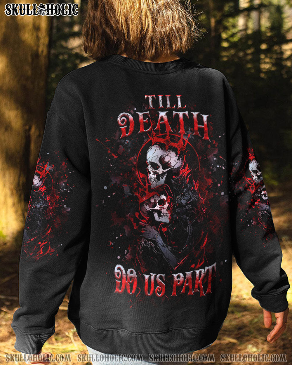 BLISSCORNERS TILL DEATH DO US PART COUPLE ALL OVER PRINT