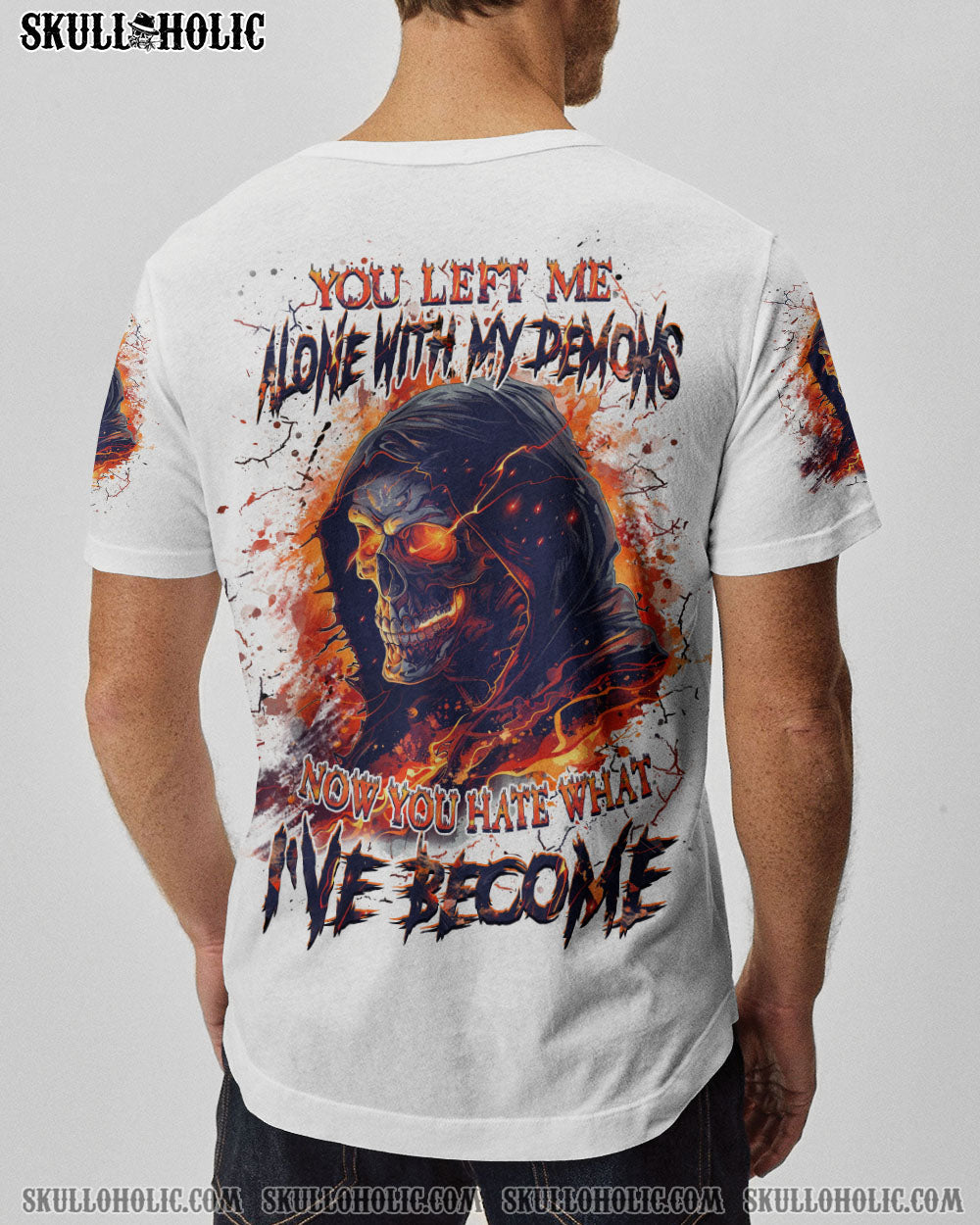 BLISSCORNERS YOU LEFT ME ALONE WITH MY DEMONS ALL OVER PRINT