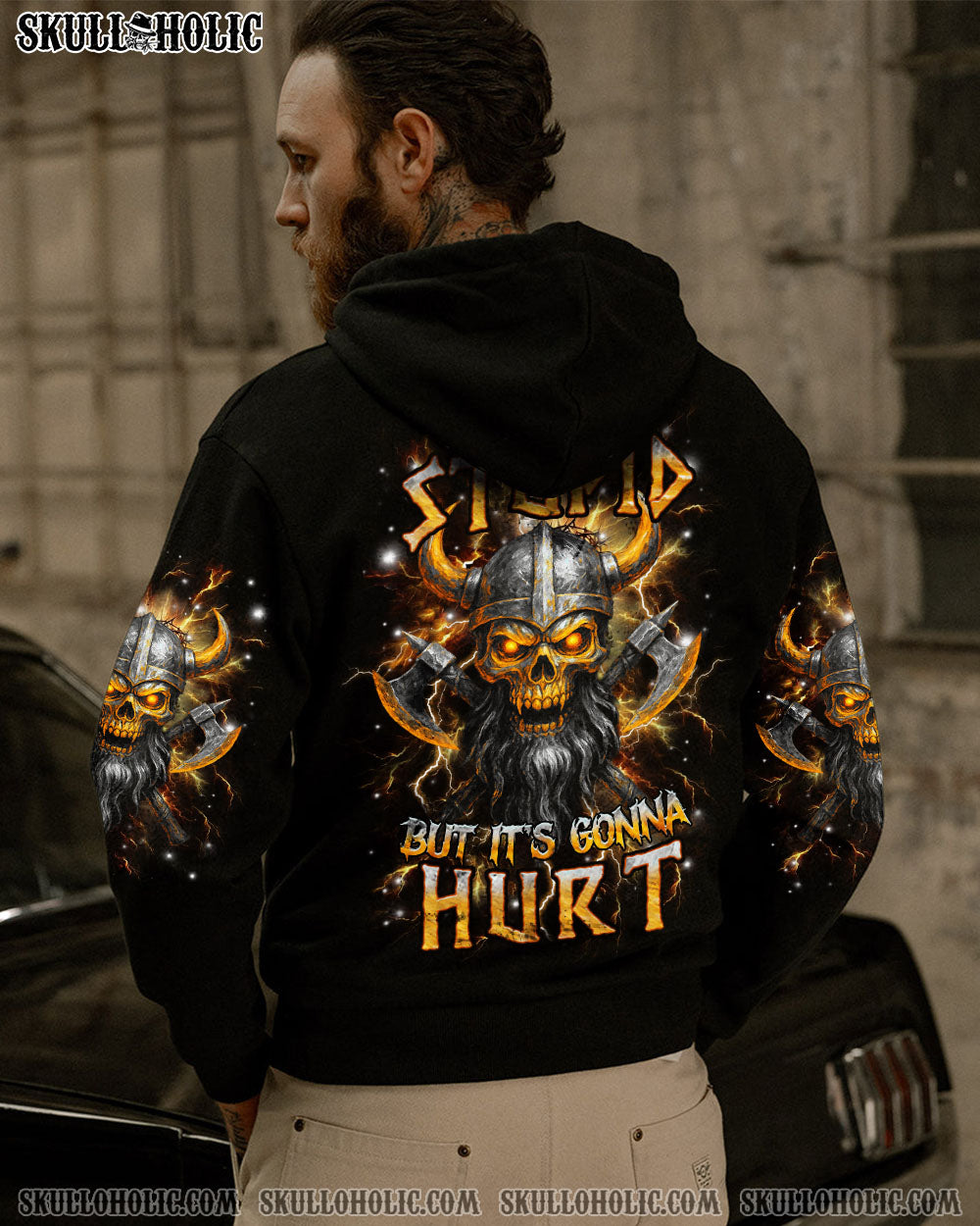 BLISSCORNERS I CAN FIX STUPID BUT IT'S GONNA HURT VIKING ALL OVER PRINT