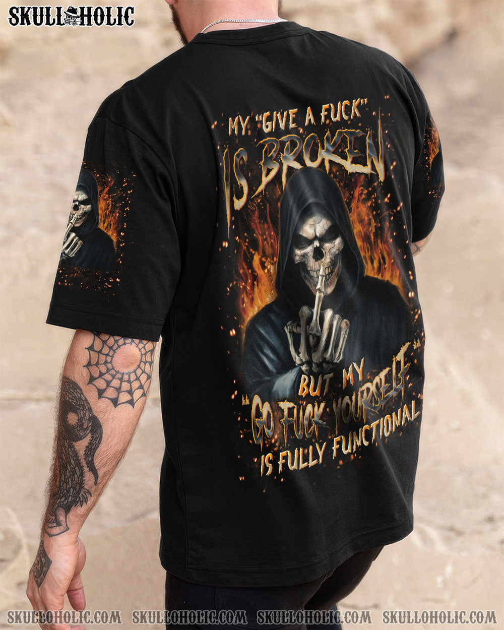 BLISSCORNERS MY GIVE A F IS BROKEN ALL OVER PRINT
