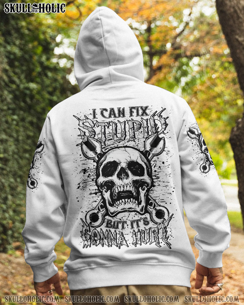 BLISSCORNERS I CAN FIX STUPID BUT IT'S GONNA HURT ALL OVER PRINT