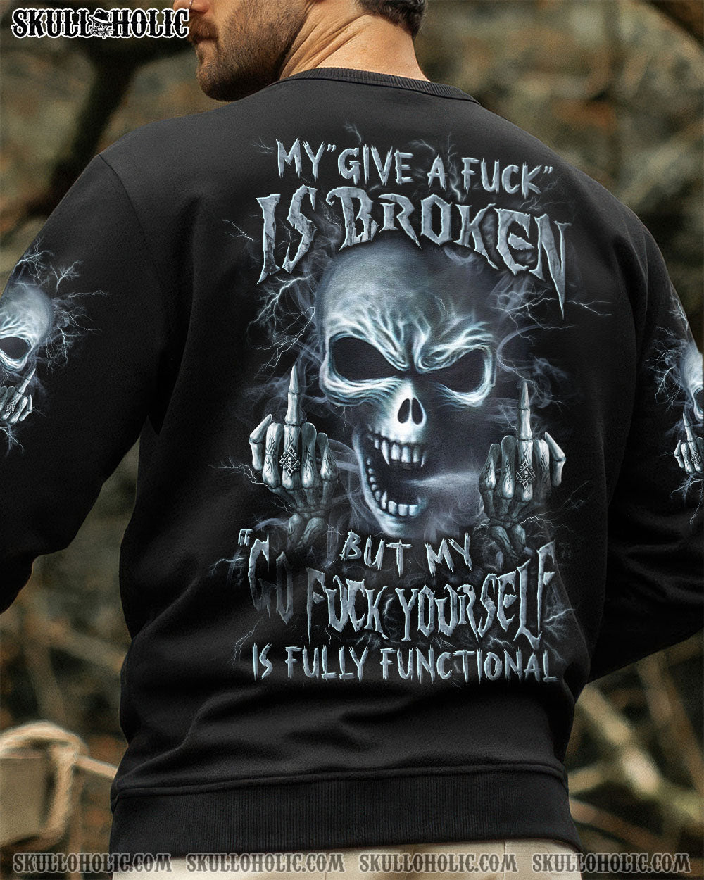 BLISSCORNERS MY GIVE A F IS BROKEN ALL OVER PRINT