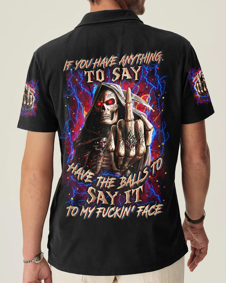 BLISSCORNERS IF YOU HAVE ANYTHING TO SAY REAPER ALL OVER PRINT