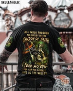 BLISSCORNERS AS I WALK THROUGH THE VALLEY SKULL REAPER ALL OVER PRINT