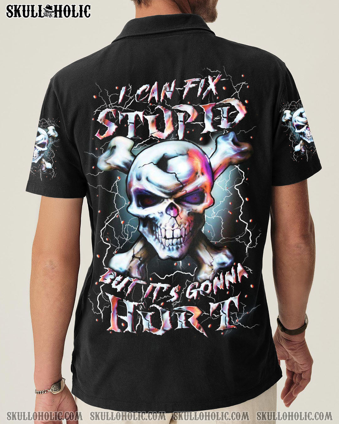 BLISSCORNERS I CAN FIX STUPID BUT IT'S GONNA HURT ALL OVER PRINT