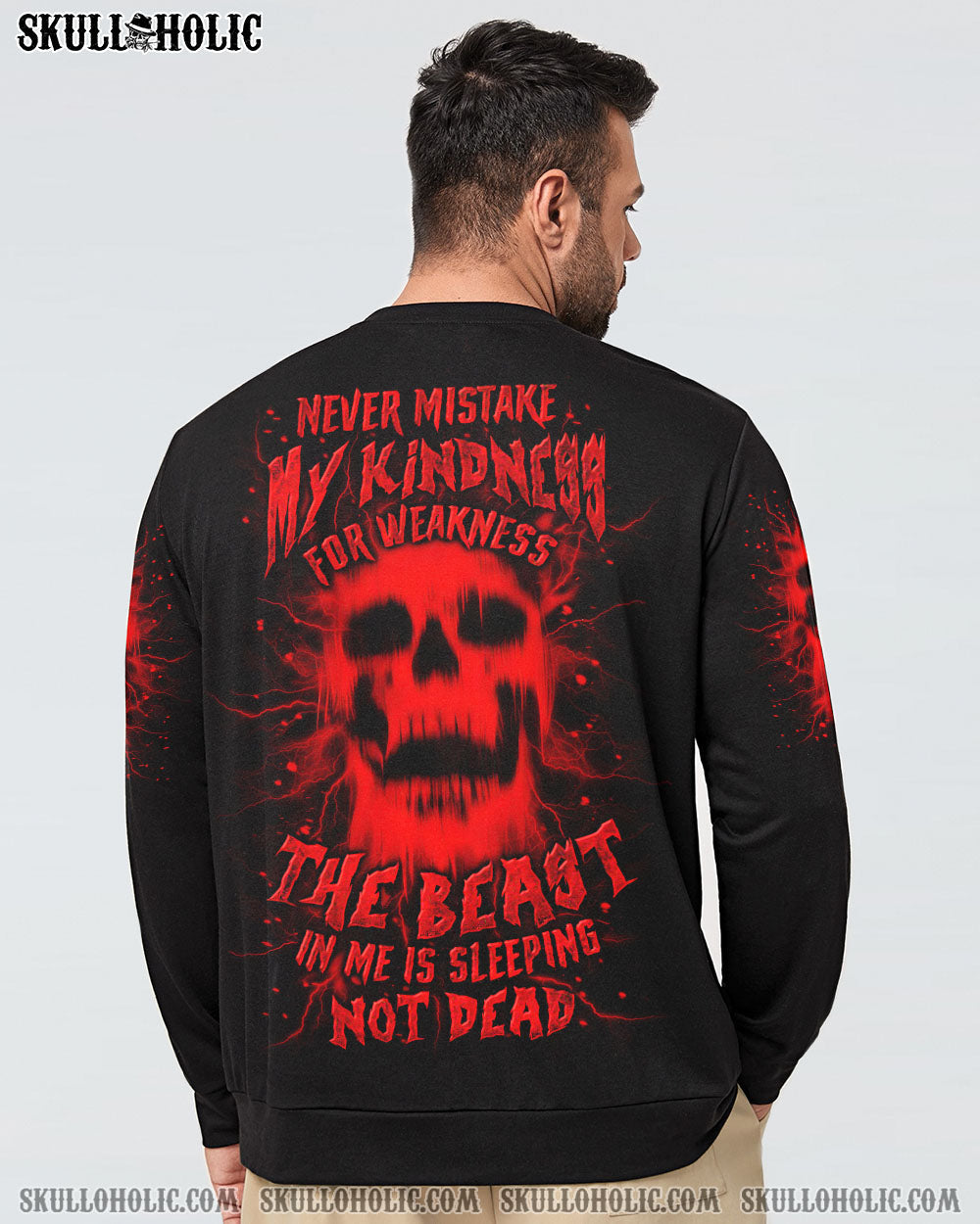BLISSCORNERS THE BEAST IN ME IS SLEEPING NOT DEAD ALL OVER PRINT