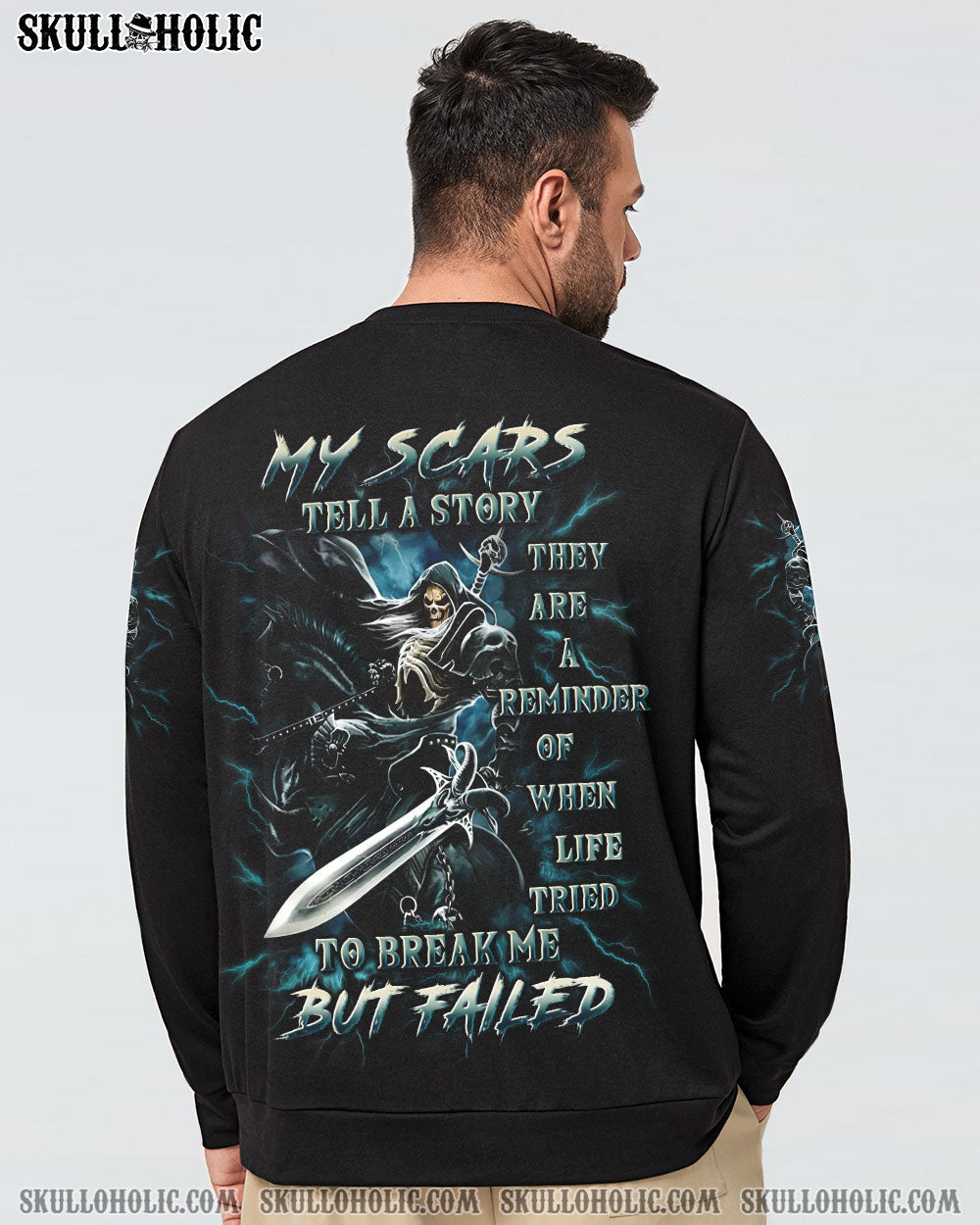 BLISSCORNERS MY SCARS TELL A STORY ALL OVER PRINT