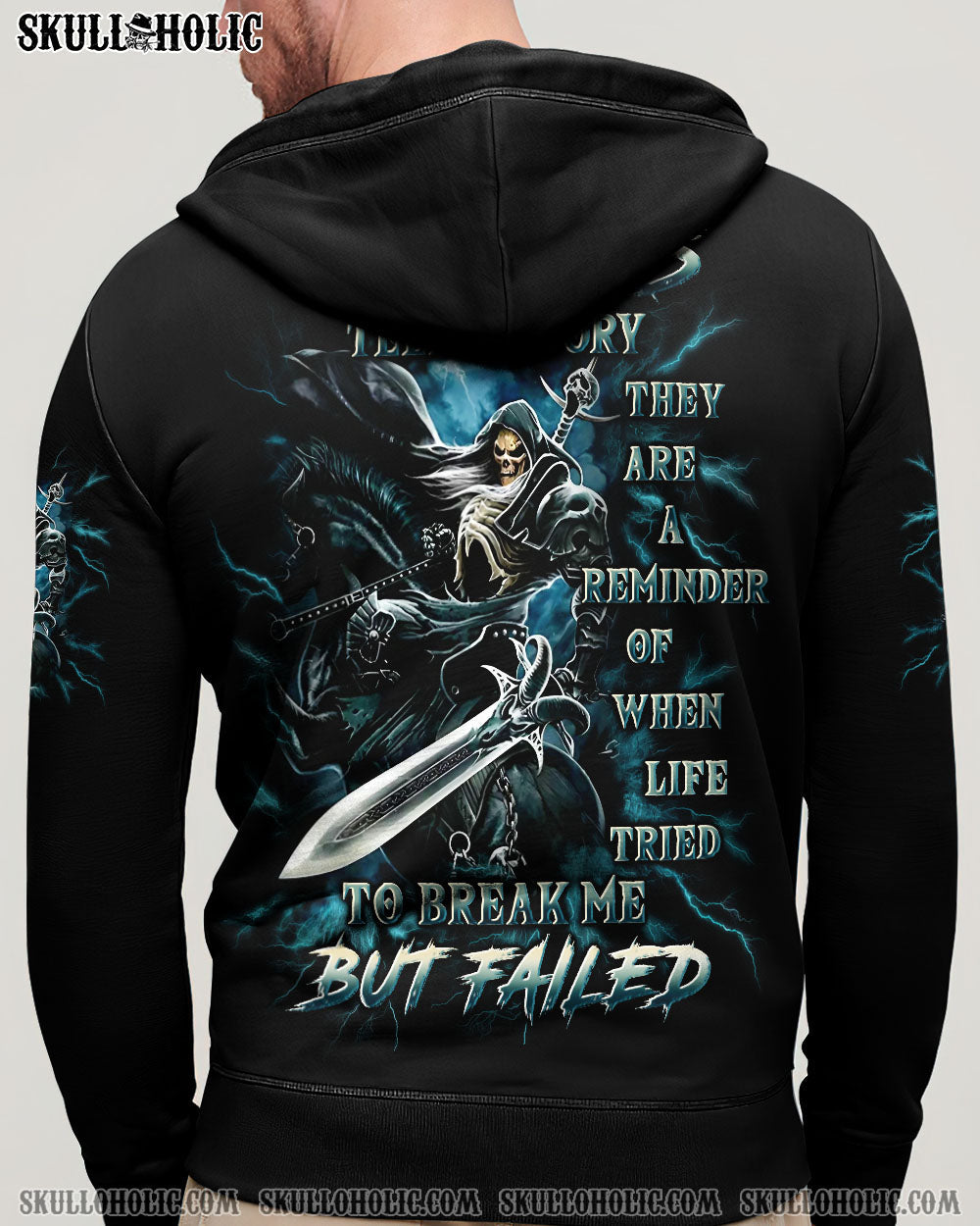 BLISSCORNERS MY SCARS TELL A STORY ALL OVER PRINT