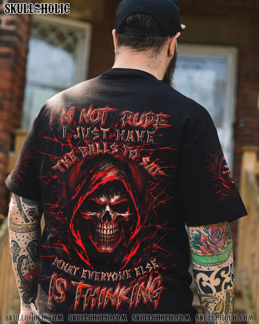 BLISSCORNERS I'M NOT RUDE ALL OVER PRINT
