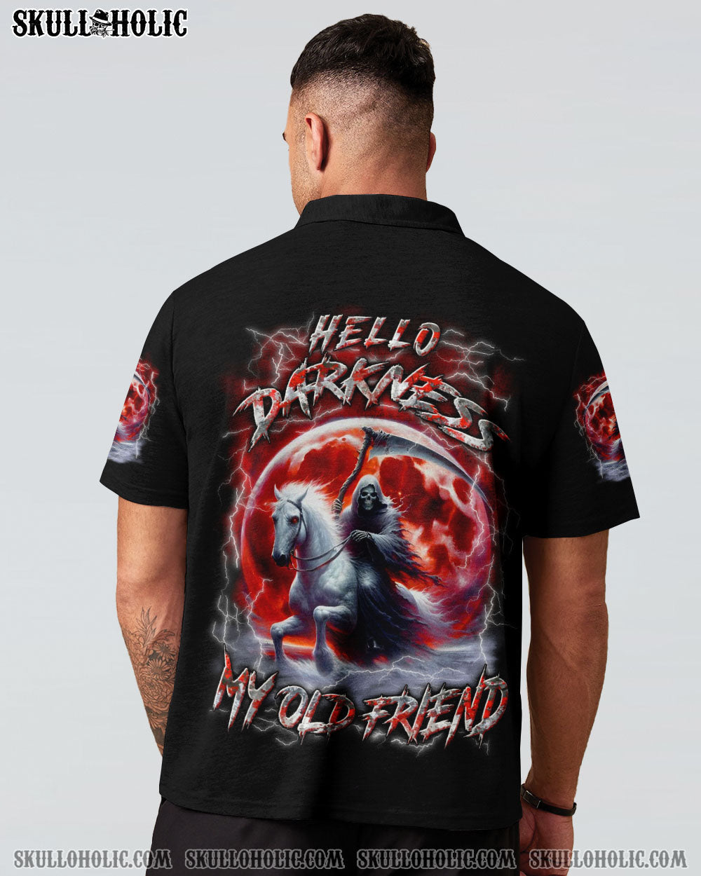 BLISSCORNERS HELLO DARKNESS MY OLD FRIEND ALL OVER PRINT