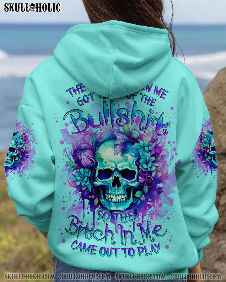BLISSCORNERS THE GOOD GIRL IN ME ALL OVER PRINT