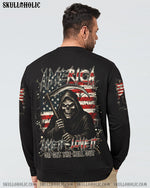 BLISSCORNERS AMERICA LIVE IT LOVE IT OR GET THE HELL OUT ALL OVER PRINT