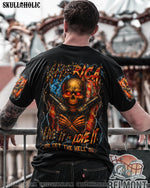 BLISSCORNERS AMERICA LIVE IT LOVE IT OR GET THE HELL OUT ALL OVER PRINT