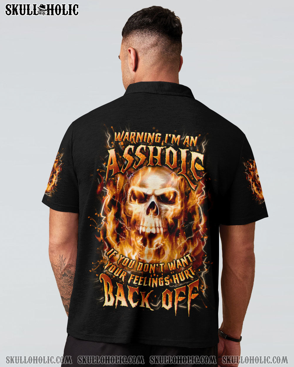 BLISSCORNERS WARNING I'M AN A SKULL ALL OVER PRINT