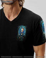 BLISSCORNERS AMERICA LIVE IT LOVE IT OR GET THE HELL OUT SKULL ALL OVER PRINT