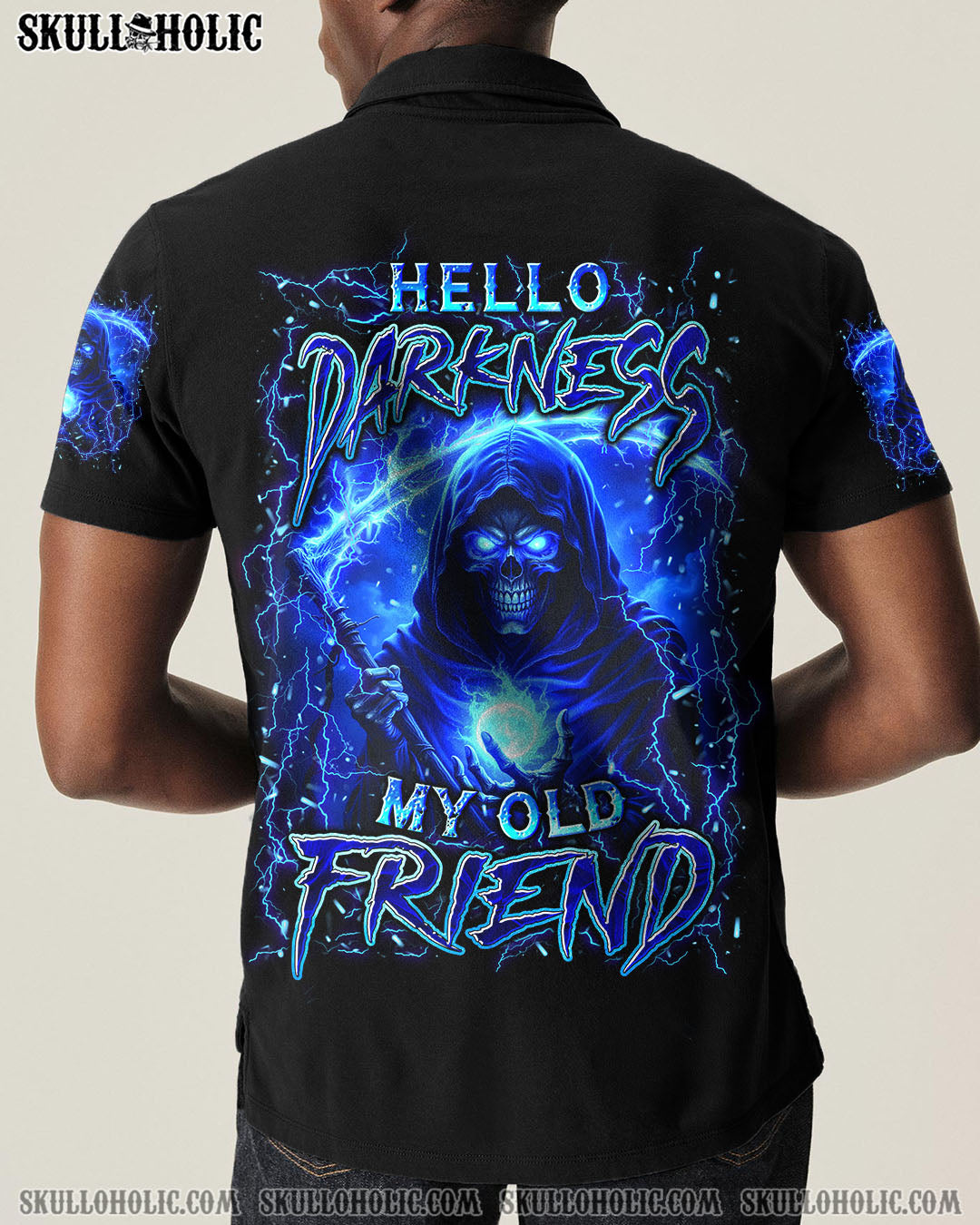 BLISSCORNERS HELLO DARKNESS MY OLD FRIEND ALL OVER PRINT