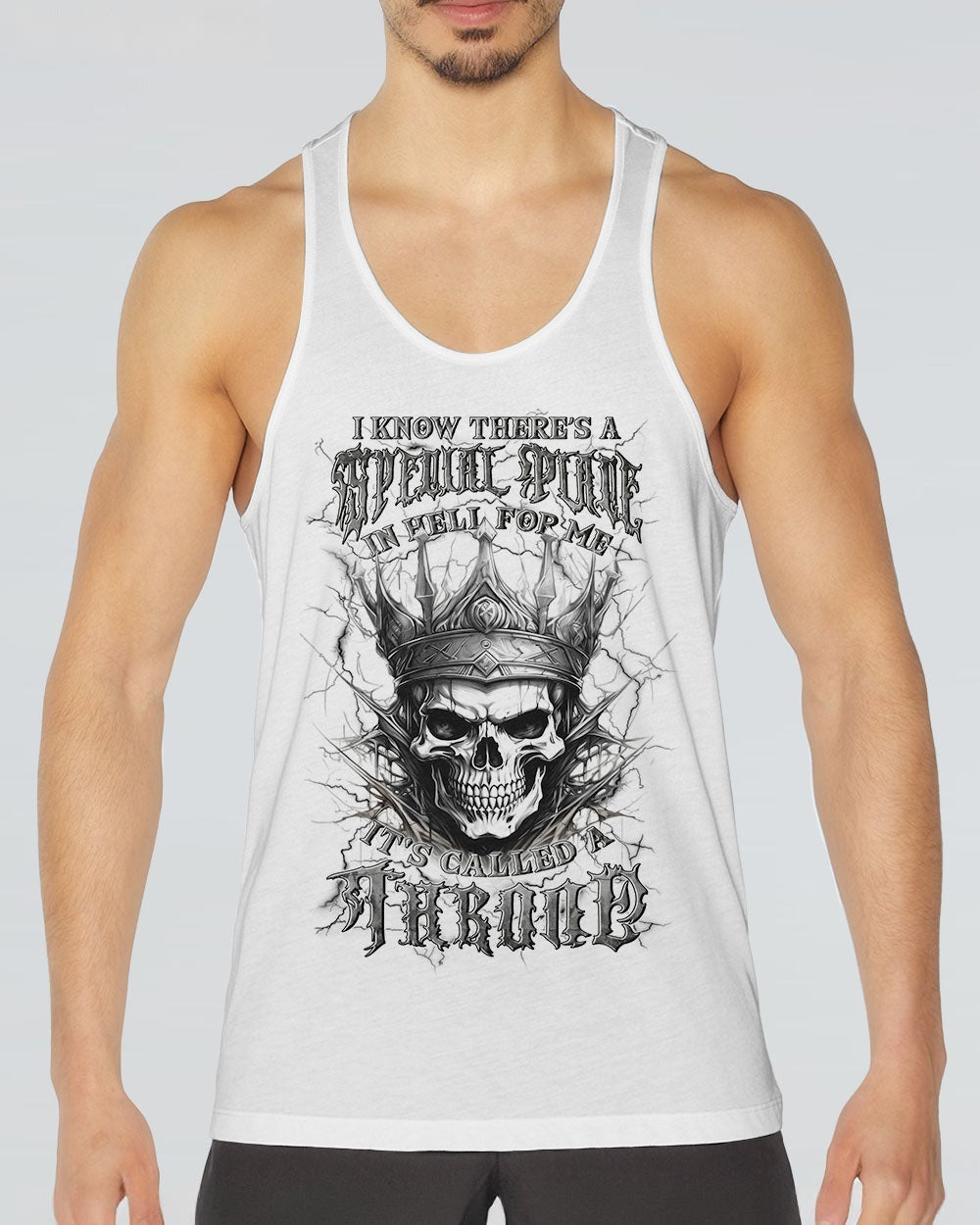 BLISSCORNERS THRONE SKULL ALL OVER PRINT