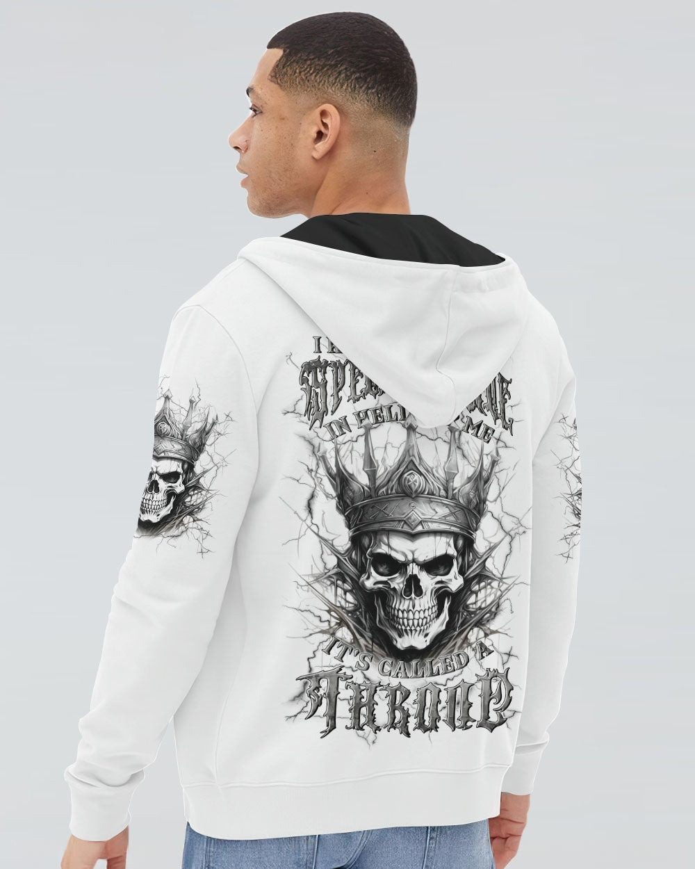 BLISSCORNERS THRONE SKULL ALL OVER PRINT