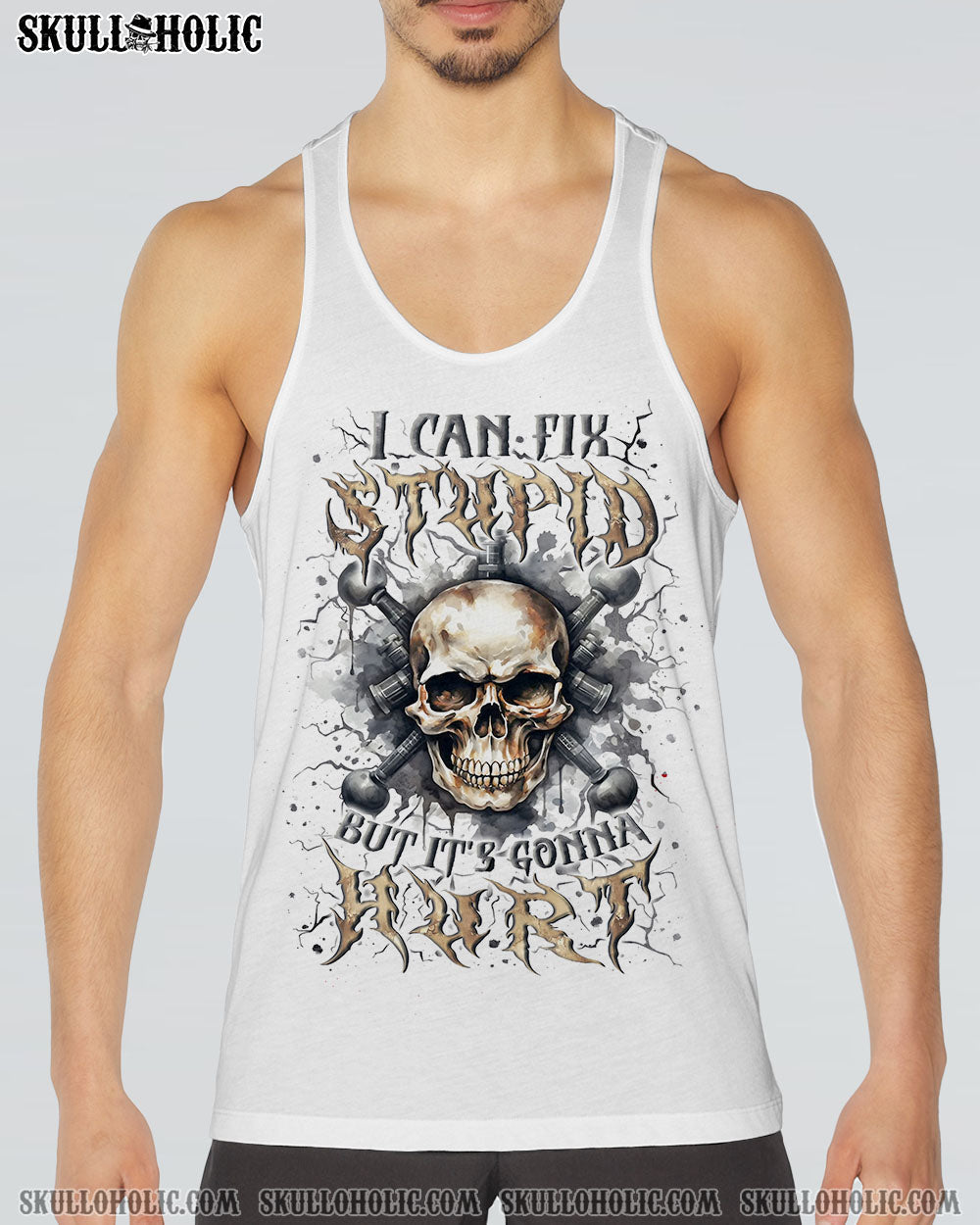 BLISSCORNERS I CAN FIX STUPID BUT IT'S GONNA HURT ALL OVER PRINT