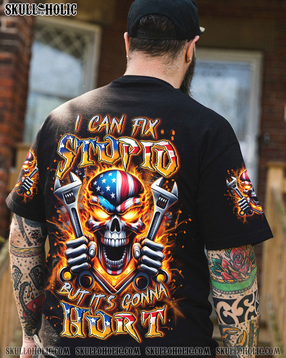 BLISSCORNERS I CAN FIX STUPID BUT IT'S GONNA HURT ALL OVER PRINT