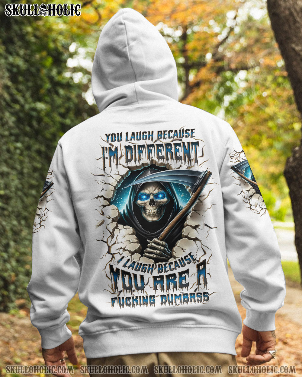 BLISSCORNERS YOU LAUGH BECAUSE I'M DIFFERENT ALL OVER PRINT