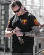 BLISSCORNERS AMERICA LIVE IT LOVE IT OR GET THE HELL OUT ALL OVER PRINT