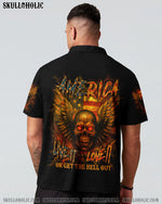 BLISSCORNERS AMERICA LIVE IT LOVE IT OR GET THE HELL OUT ALL OVER PRINT