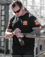 BLISSCORNERS AMERICA LIVE IT LOVE IT OR GET THE HELL OUT ALL OVER PRINT