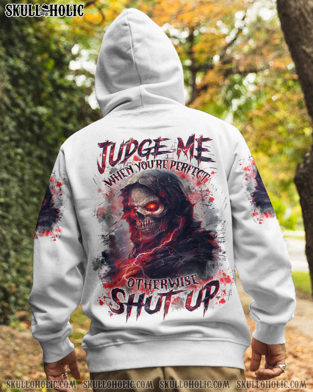 BLISSCORNERS JUDGE ME WHEN SKULL ALL OVER PRINT