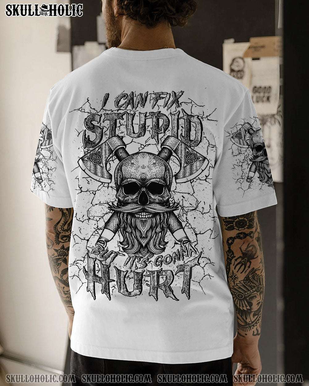 BLISSCORNERS I CAN FIX STUPID BUT IT'S GONNA HURT ALL OVER PRINT
