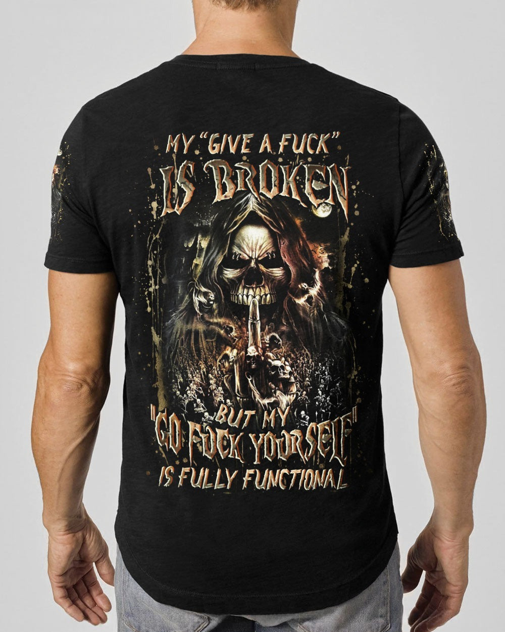 BLISSCORNERS MY GIVE A F IS BROKEN ALL OVER PRINT