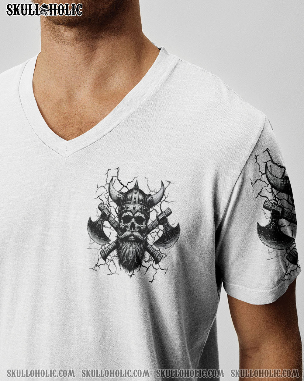 BLISSCORNERS I CAN FIX STUPID VIKING SKULL ALL OVER PRINT