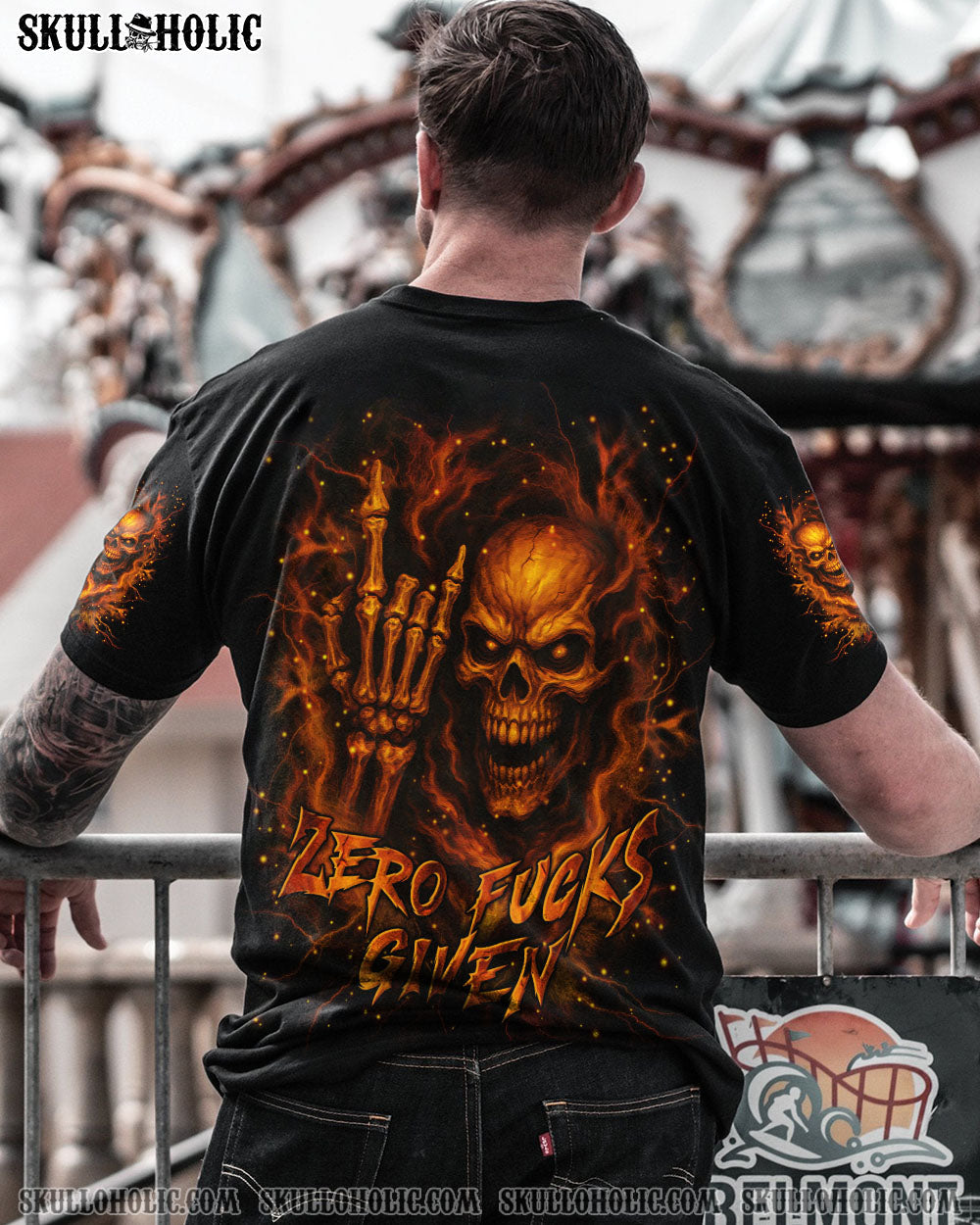 BLISSCORNERS ZERO F GIVEN SKULL ALL OVER PRINT
