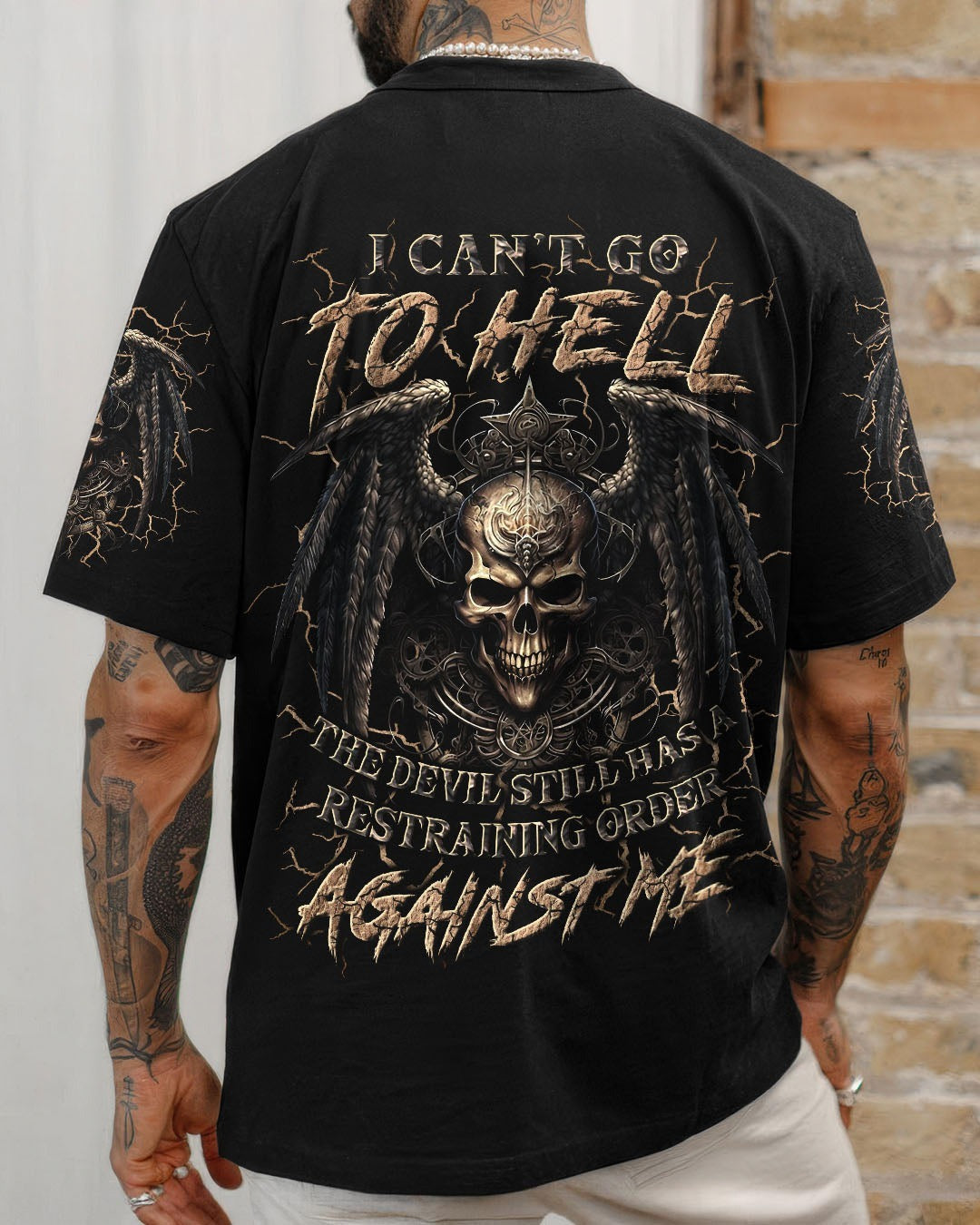 BLISSCORNERS I CAN'T GO TO HELL ALL OVER PRINT