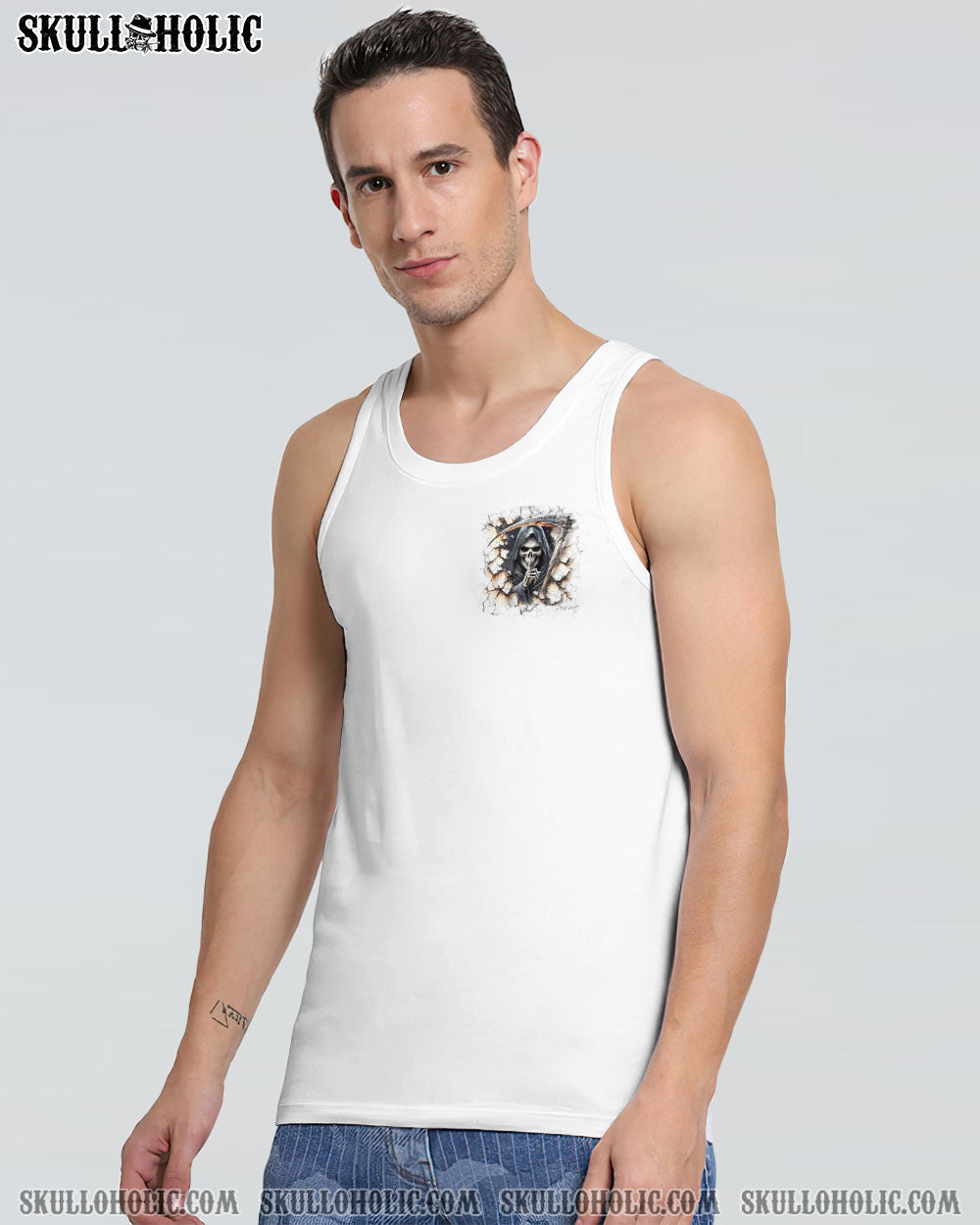 BLISSCORNERS BE CAREFUL WHEN I'M SILENT REAPER ALL OVER PRINT