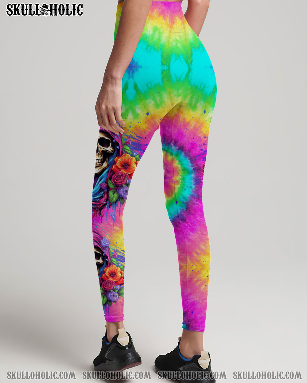 BLISSCORNERS I'M BLUNT BECAUSE GOD ROLLED ME TIE DYE ALL OVER PRINT