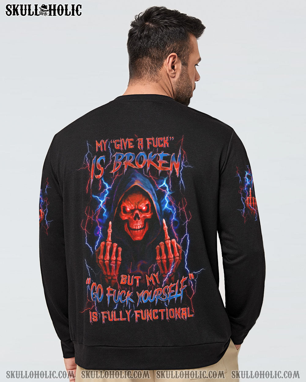 BLISSCORNERS MY GIVE A F IS BROKEN ALL OVER PRINT